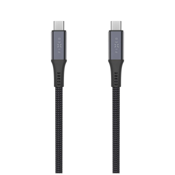 Fixed pinuma kabelis USB-C/USB-C, 2 m, USB4 gen2 20 Gbps, 4K 60 Hz, 240 W | FIXDBP-CC2-GR