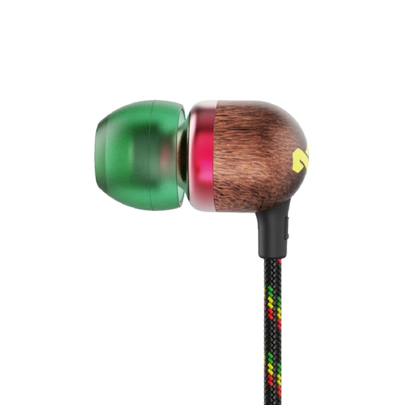 Marley | Earbuds | Smile Jamaica | Wired | In-ear | Microphone | Rasta
