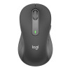 Logitech Signature M650 L kreisā bezvadu pele, RF bezvadu + Bluetooth, 2000 DPI, grafīts | Logitech