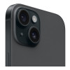 Apple | iPhone 15 | Black | 6.1 " | Super Retina XDR | 2556 x 1179 pixels | A16 Bionic | Internal RAM 6 GB | 256 GB | Dual SIM | 4G | Main camera resolution 48+12 MP | Secondary camera resolution 12 MP | iOS | 17