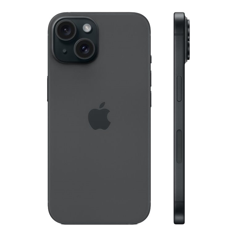 Apple | iPhone 15 | Black | 6.1 " | Super Retina XDR | 2556 x 1179 pixels | A16 Bionic | Internal RAM 6 GB | 256 GB | Dual SIM | 4G | Main camera resolution 48+12 MP | Secondary camera resolution 12 MP | iOS | 17