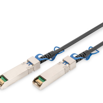 DAC kabelis SFP28 | DN-81243 | Jaudas patēriņš: 0,5 W; Barošana: +3,3 V; Temperatūras diapazons: 0 līdz +70 °C; | 3 m