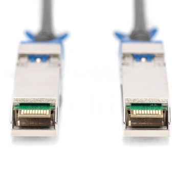 DAC kabelis SFP28 | DN-81243 | Jaudas patēriņš: 0,5 W; Barošana: +3,3 V; Temperatūras diapazons: 0 līdz +70 °C; | 3 m