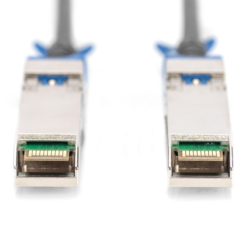 DAC kabelis SFP28 | DN-81243 | Jaudas patēriņš: 0,5 W; Barošana: +3,3 V; Temperatūras diapazons: 0 līdz +70 °C; | 3 m