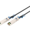 DAC kabelis SFP28 | DN-81243 | Jaudas patēriņš: 0,5 W; Barošana: +3,3 V; Temperatūras diapazons: 0 līdz +70 °C; | 3 m