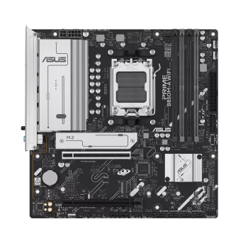 Asus PRIME B850M-A WIFI | Procesoru ģimene AMD | Procesoru ligzda AM5 | DDR5 | Atbalstītie cietā diska savienojuma veidi SATA, M.2 | SATA savienotāju skaits 4