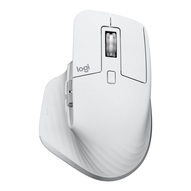 Logitech Mouse | MX MASTER 3S | Wireless | Bluetooth, 2.4GHz | Pale Gray