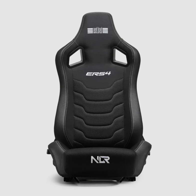 Next Level Racing | SIMAERO Mesh Fabric | Reclining Seat | ERS4 Elite Fabric & SimAero Mesh Edition | Black