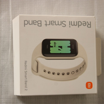 IZPĀRDOŠANA. Xiaomi Redmi | Smart Band 2 | Fitnesa aproce | Skārienekrāns | Sirdsdarbības monitorings | Ūdensizturīgs | Bluetooth | IZMANTOTS, TRŪKST LĀDĒTĀJA | Bēšs
