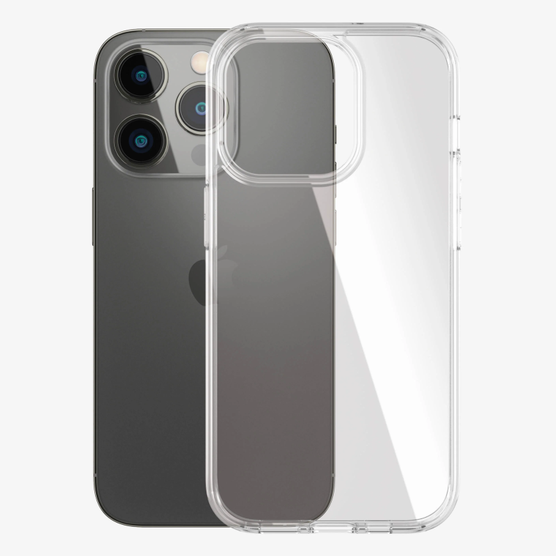 PanzerGlass | HardCase | Apple | iPhone 14 Pro | Caurspīdīgs | Saderīgs ar bezvadu uzlādi; 100% pārstrādāta rāmis materyāla