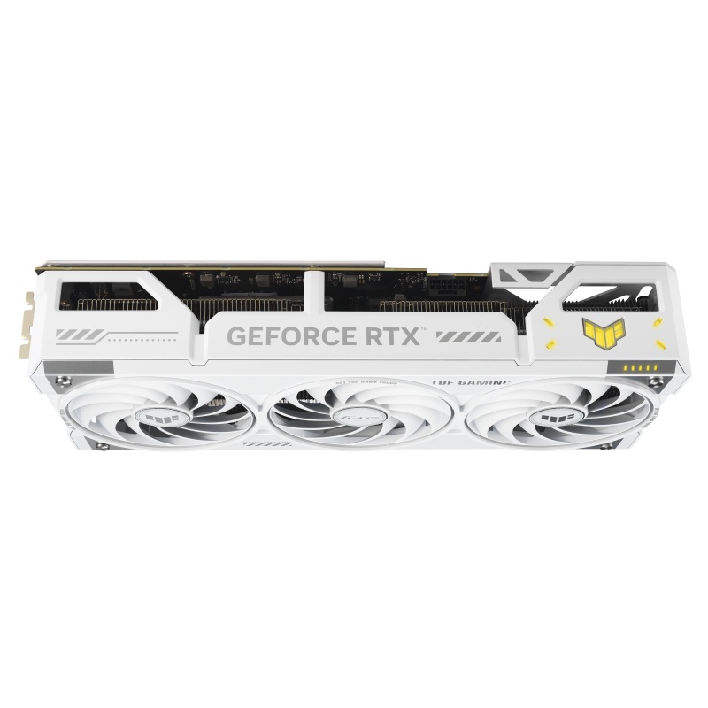 Asus TUF Gaming GeForce RTX 5070 Ti 16GB GDDR7 BTF White OC Edition | NVIDIA | 16 GB | GeForce RTX 5070 Ti | GDDR7 | HDMI porti 2 | PCI Express 5.0