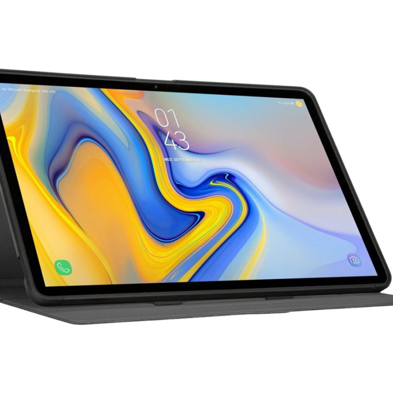 Targus Click-In Case | THZ904GL | Planšetdatora maciņš | Samsung Galaxy Tab S10+ 12.4”, Tab S9+ 12.4”, Tab S9 FE+ 12.4”, Tab S8+ 12.4”, Tab S7+ 12.4”, Tab S7 FE 12.4” | Melns