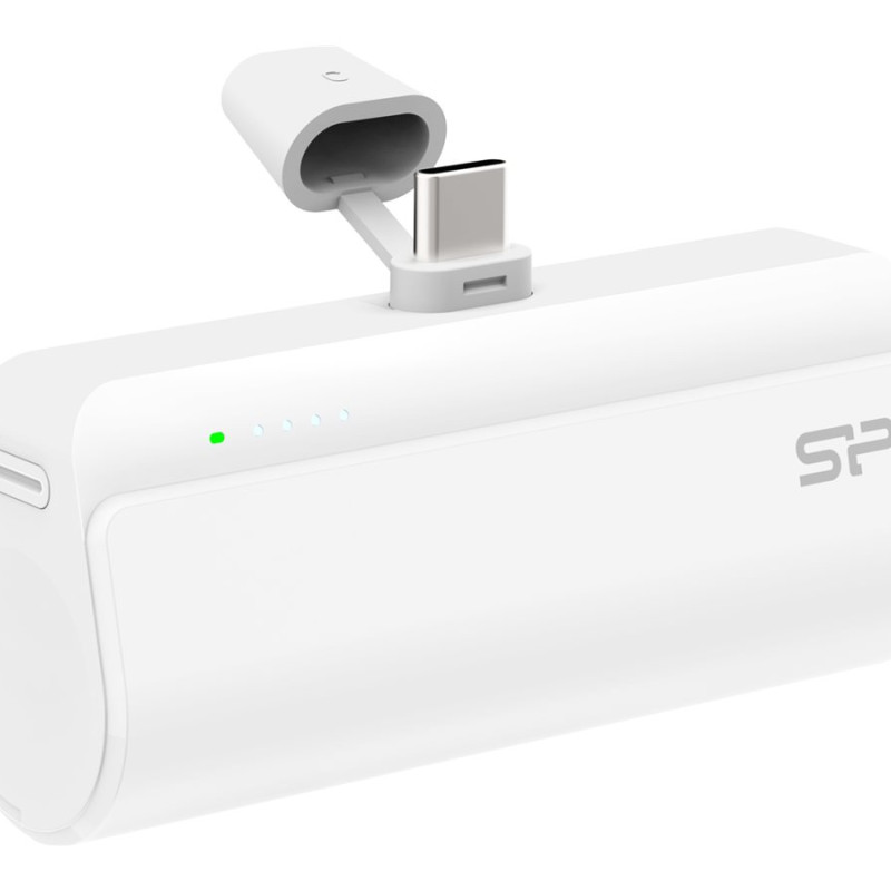Silicon Power Power Bank | QD50 | 5000 mAh | USB-C | Balts