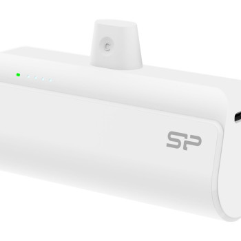 Silicon Power Power Bank | QD50 | 5000 mAh | USB-C | Balts