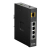 D-LINK  DIS-100G-5PSW L2 Unmanaged Industrial Switch with 4 10/100/1000Base-T ports and 1 1000Base-X SFP  ports | D-Link | 60 month(s)