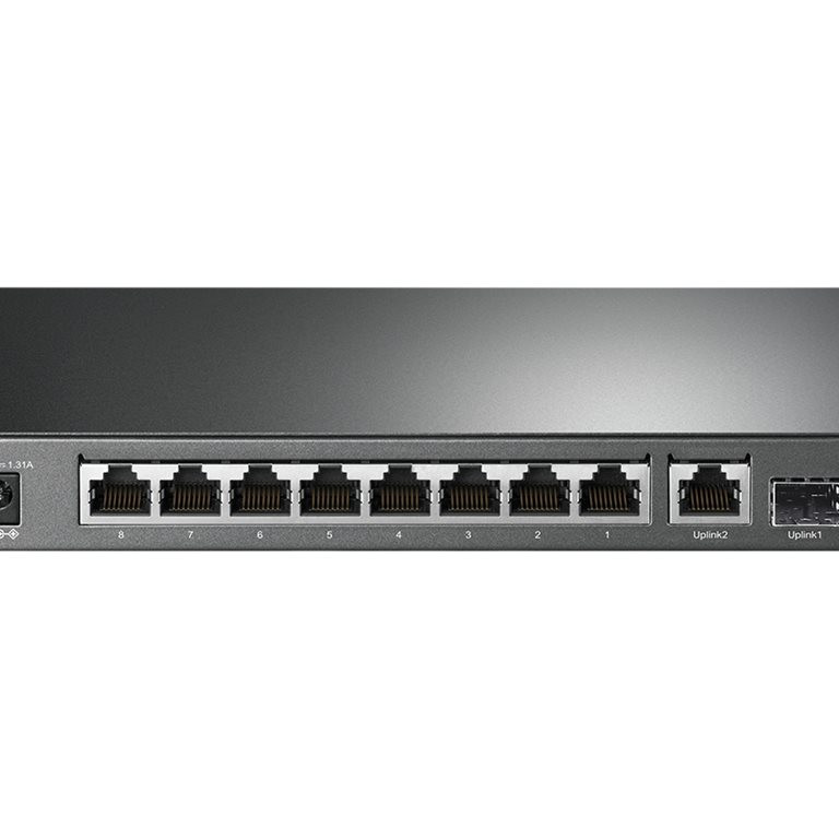 TP-LINK | Switch | TL-SG1210P | Nemanāžēts | Galda | Gigabit Ethernet (vara) porti 1 | SFP porti 1 | PoE+ porti 8 | 36 mēnesis(mēneši)