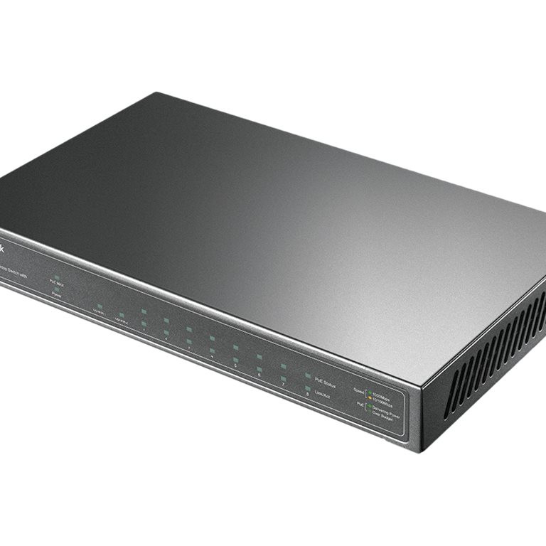 TP-LINK | Switch | TL-SG1210P | Nemanāžēts | Galda | Gigabit Ethernet (vara) porti 1 | SFP porti 1 | PoE+ porti 8 | 36 mēnesis(mēneši)
