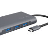 Icy Box IB-DK4040-CPD USB Type-C™ dokstacija ar divām video saskarnēm | Raidsonic