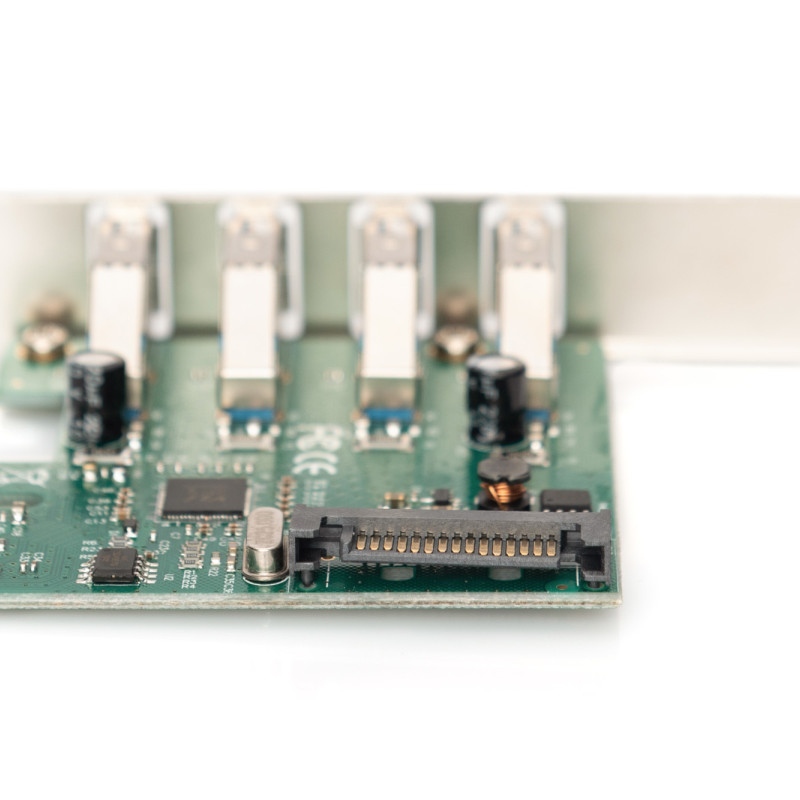Digitus | USB 3.0, 4 porti, PCI Express paplašināšanas karte 4 porti A/F ārējie, VL805 čipsets | DS-30221-1