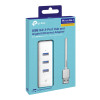 TP-LINK | USB 3.0 3 portu HUB un Gigabit Ethernet adapters 2‑1 USB Adapteris | UE330