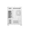 Deepcool korpuss | CG330 3F WH | Balts | Micro ATX