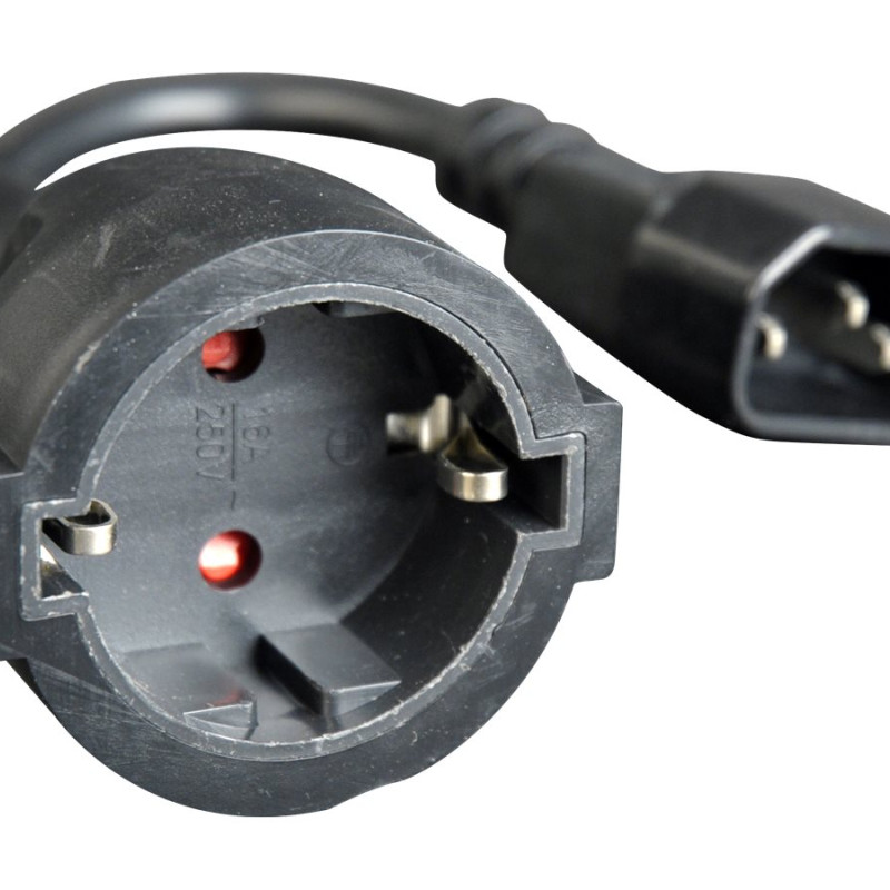 Cablexpert | Power adapter cord | PC-SFC14M-01 | 0.15 m