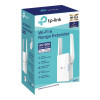 TP-LINK | Extender | RE505X | 802.11ax | 2.4GHz/5GHz | 300+1200 Mbit/s | 10/100/1000 Mbit/s | Ethernet LAN (RJ-45) porti 1 | MU-MIMO Nē | nav PoE | Antenas tips 2xĀrējās