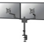 Neomounts Desk Mount | DS60-425BL2 Monitoru roku stiprinājums | Regulējams augstums, Rotācija, Noliekšana, Pagriešana | 17-27