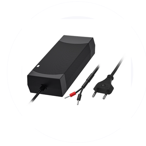 Teltonika - PR318EUA - EU barošanas avots, 130W (AC/DC barošanas avots EU spraudnis 48V 1.3A 1500+2000mm ar 2.5mm^2 vada galu) | Teltonika EU 2-PIN BAROŠANAS AVOTS 130W for TSW200 | EU 2-PIN BAROŠANAS AVOTS 130W