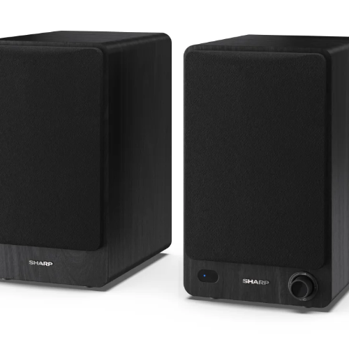Sharp CP-SS30 plaukta skaļruņi, melns | Sharp | Speakers | CP-SS30(BK) Bookshelf | 60 W | Bluetooth | Bezvadu savienojums | Melns