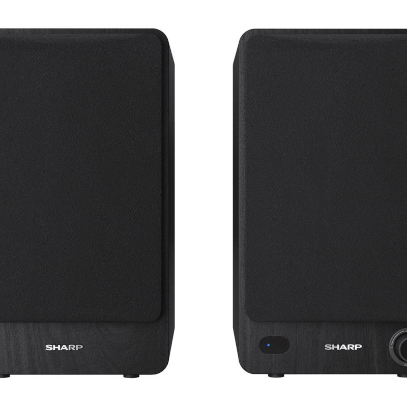 Sharp CP-SS30 plaukta skaļruņi, melns | Sharp | Speakers | CP-SS30(BK) Bookshelf | 60 W | Bluetooth | Bezvadu savienojums | Melns