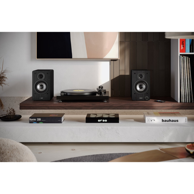 Sharp CP-SS30 plaukta skaļruņi, melns | Sharp | Speakers | CP-SS30(BK) Bookshelf | 60 W | Bluetooth | Bezvadu savienojums | Melns