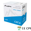 Lanberg | LAN kabelis Cat.6 UTP Ciets CU CPR + Fluke Passed | LCU6-11CU-0305-S