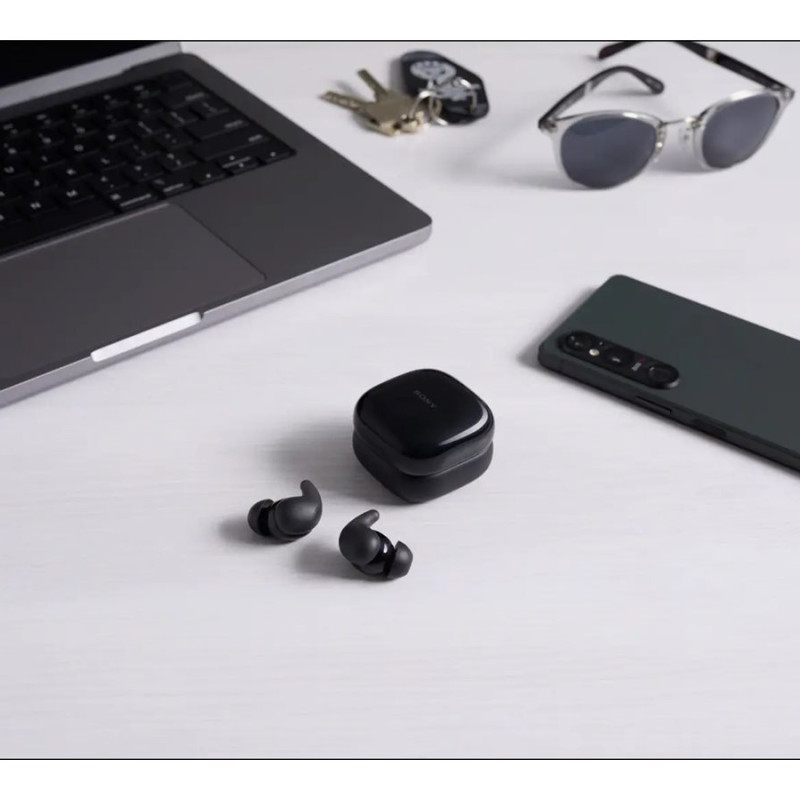 Sony Austiņas | WF-LS910N LinkBuds Fit | Bluetooth | Ausīs ievietojamās | Melns | Trokšņu slāpēšana | Bezvadu