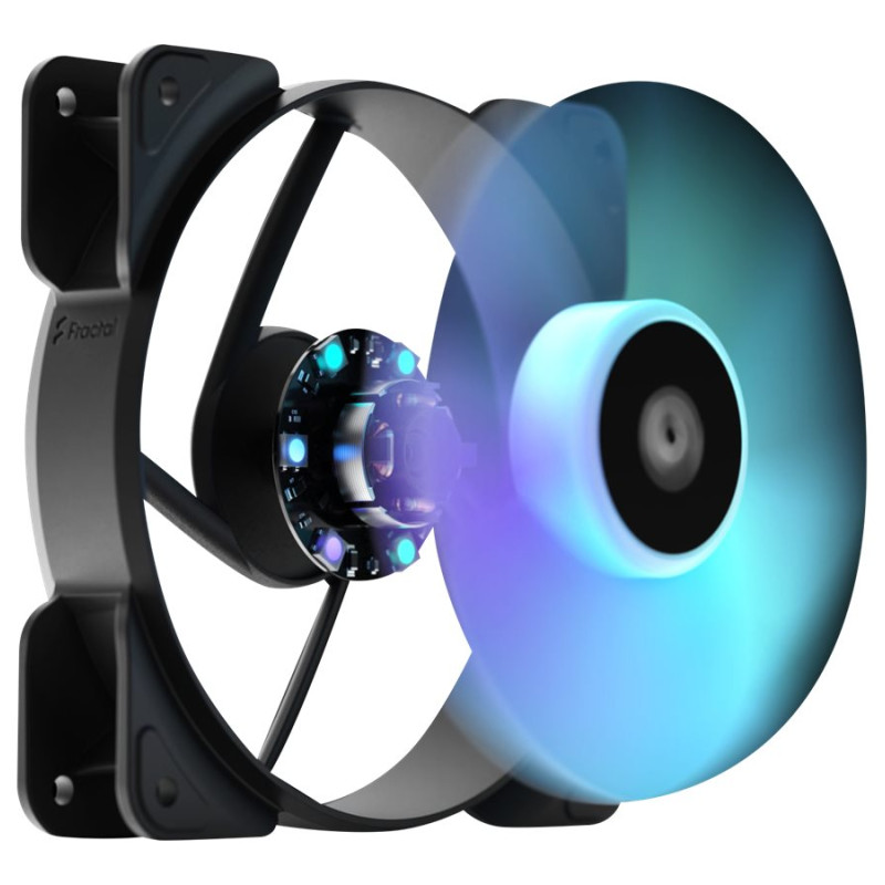 Fractal Design | Aspect 14 RGB PWM Black Frame | Korpusa ventilators
