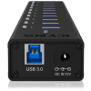 Raidsonic | 10 port USB 3.0 Hub | Icy Box IB-AC6110