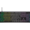 Corsair K55 CORE RGB | Spēļu klaviatūra | Vadu | NA | Melna