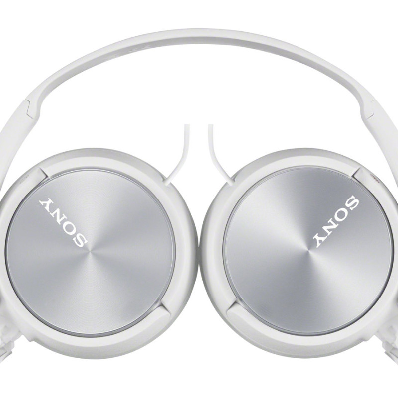 Sony | Salokāmas austiņas | MDR-ZX310 | Galvas lenta/Uz auss | Balta