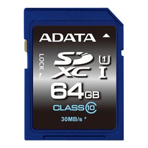 ADATA | Premier | 64 GB | SDHC | Flash atmiņas klase 10 | Nav