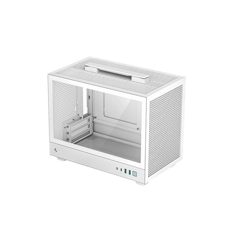 Deepcool Ultra-portable Case | CH160 WH | White | Mini-ITX | ATX PS2