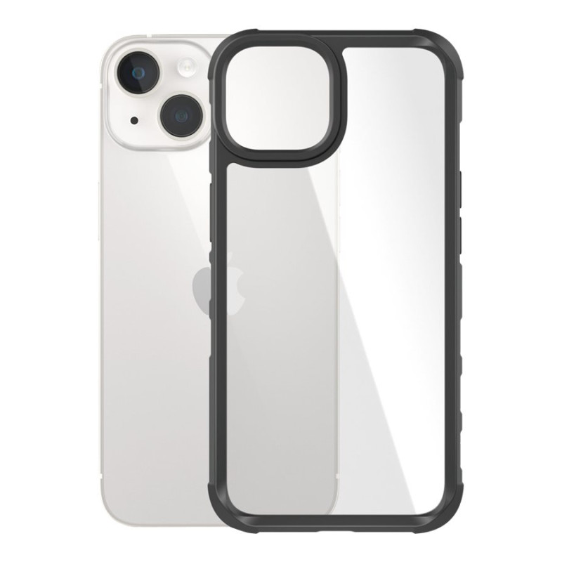 PanzerGlass | SilverBulletCase | Aizmugures vāks | Apple | iPhone 14/13 | Polikarbonāts, termoplastisks poliuretāns | Melns