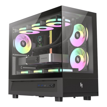 Gamemax korpuss | NEX C31 BK | MATX/BTF