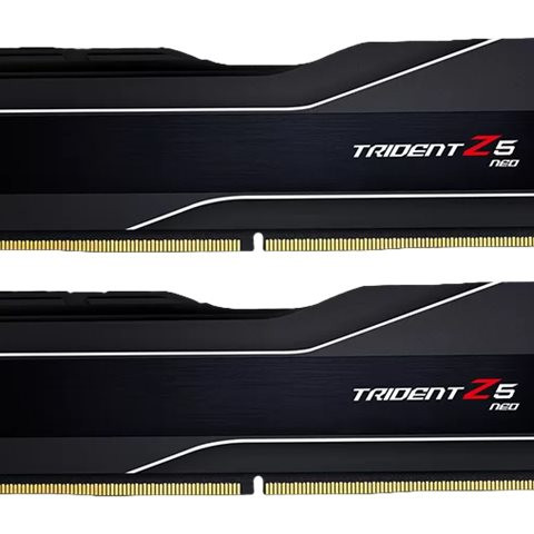 G.Skill | Trident Z5 Neo | 64 Kit (32GBx2) GB | DDR5 | 6000 MHz | PC/server | Reģistrēta: Nē | ECC: Nē
