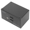 Digitus | KVM Switch, 2 Port, Dual Display, 4K, HDMI | DS-12860