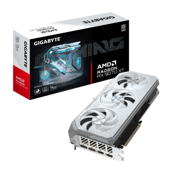 Gigabyte Radeon RX 9070 XT GAMING OC ICE 16G | AMD | 16 GB | Radeon RX 9070 XT | GDDR6 | HDMI portu skaits 2 | PCI-E 5.0