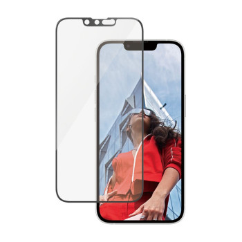PanzerGlass Ekrāna aizsargstikls | Apple | iPhone 13/iPhone 13 Pro/iPhone 14/iPhone 16e | Stikls | Caurspīdīgs | Ultra-Wide Fit ar pozicionieri
