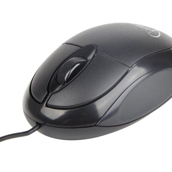 Gembird | MUS-U-01 | Optiskā USB pele | Vada | Melna