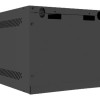 Lanberg | 10" sienas skapītis 4U/280x310 (plakanā iepakojumā) ar stikla durvīm | WF10-2304-10B | Black