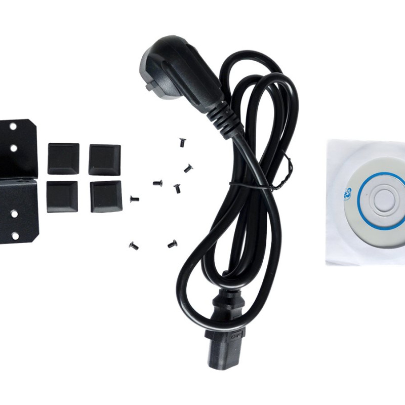 Digitus | Fast Ethernet PoE slēdzis 24 porti PoE + 2 Combo, 370W PoE | DN-95343 | Nevadāms | Darbvirsmas | Barošanas avots iebūvēts