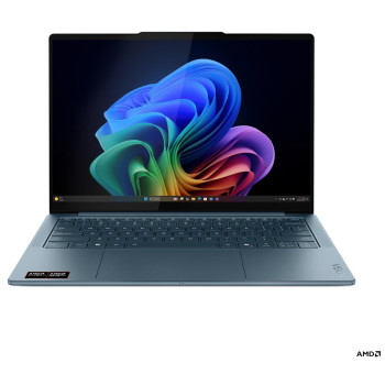 Lenovo Yoga Slim 7 14AKP10 14 WUXGA AMD R5 AI 330/16GB/512GB/AMD Radeon 820M/WIN11 Home/ENG Backlit kbd/Tidal Teal | Lenovo